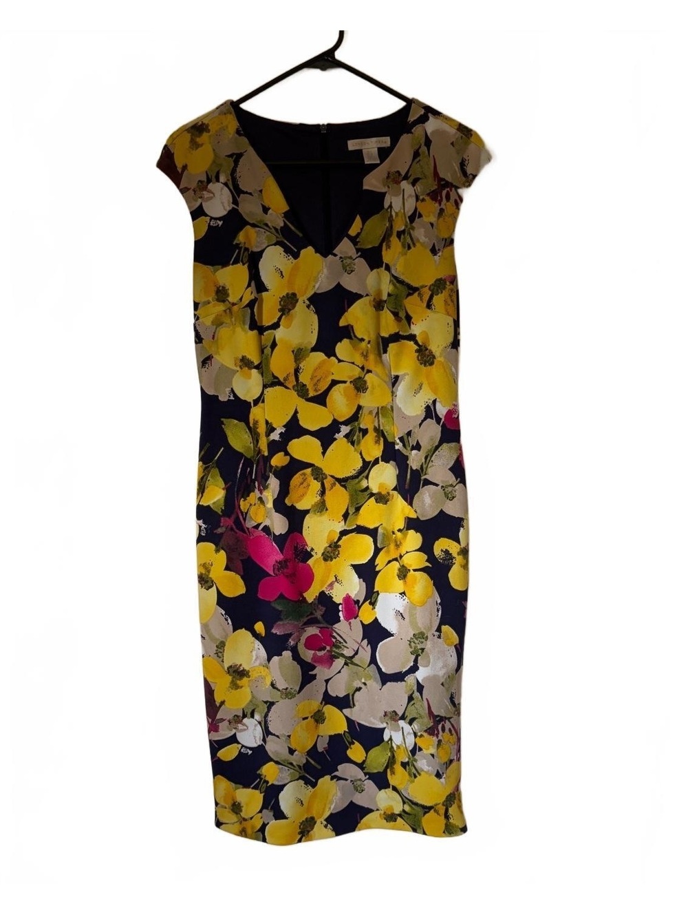 London Times Floral Sheath Dress Size 6